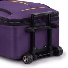 Trendy Polister Trolley Bags & Luggage Bags for Travel & Tours MEDIUM (24inch) Purpel