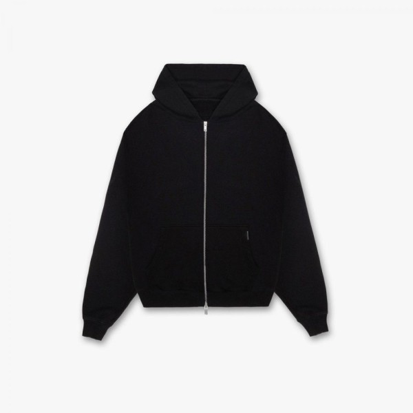 Black zip Hodie